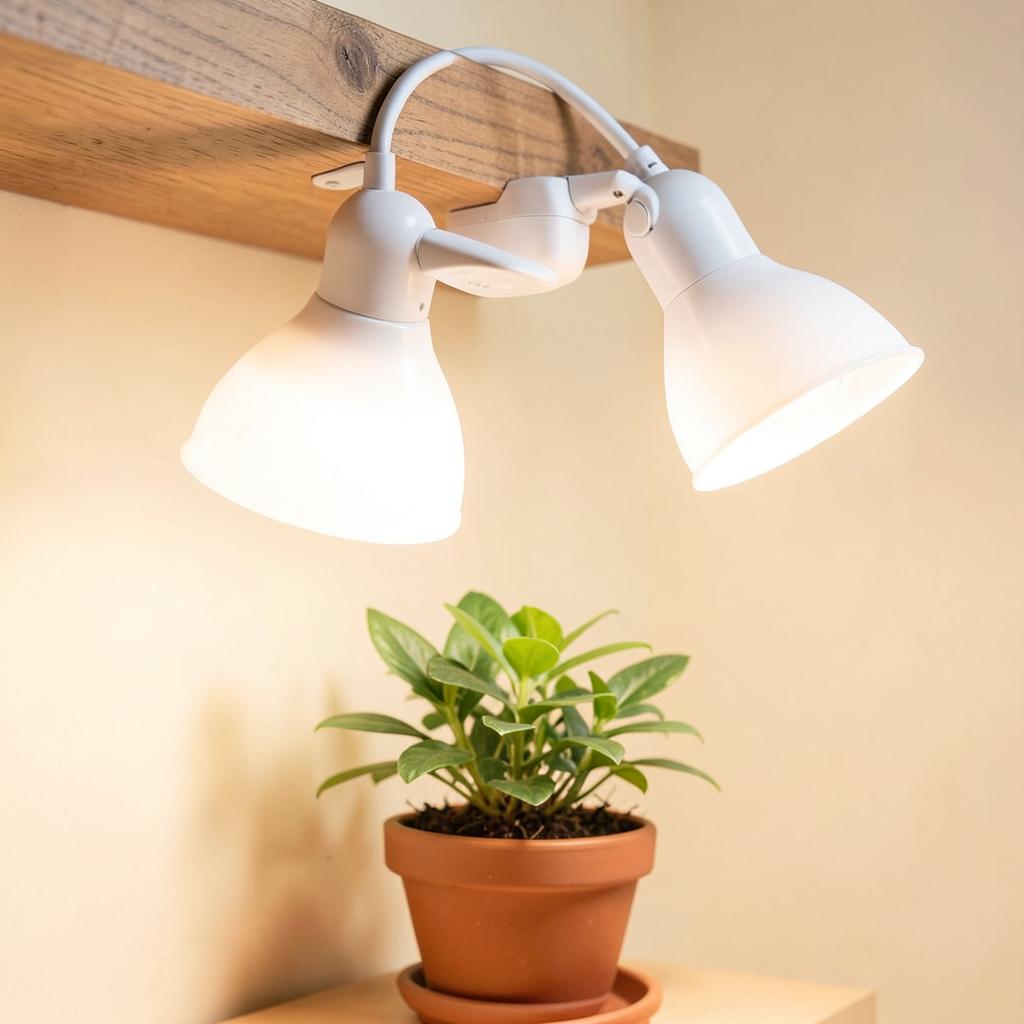 Clip-On Gooseneck Grow Light with Timer