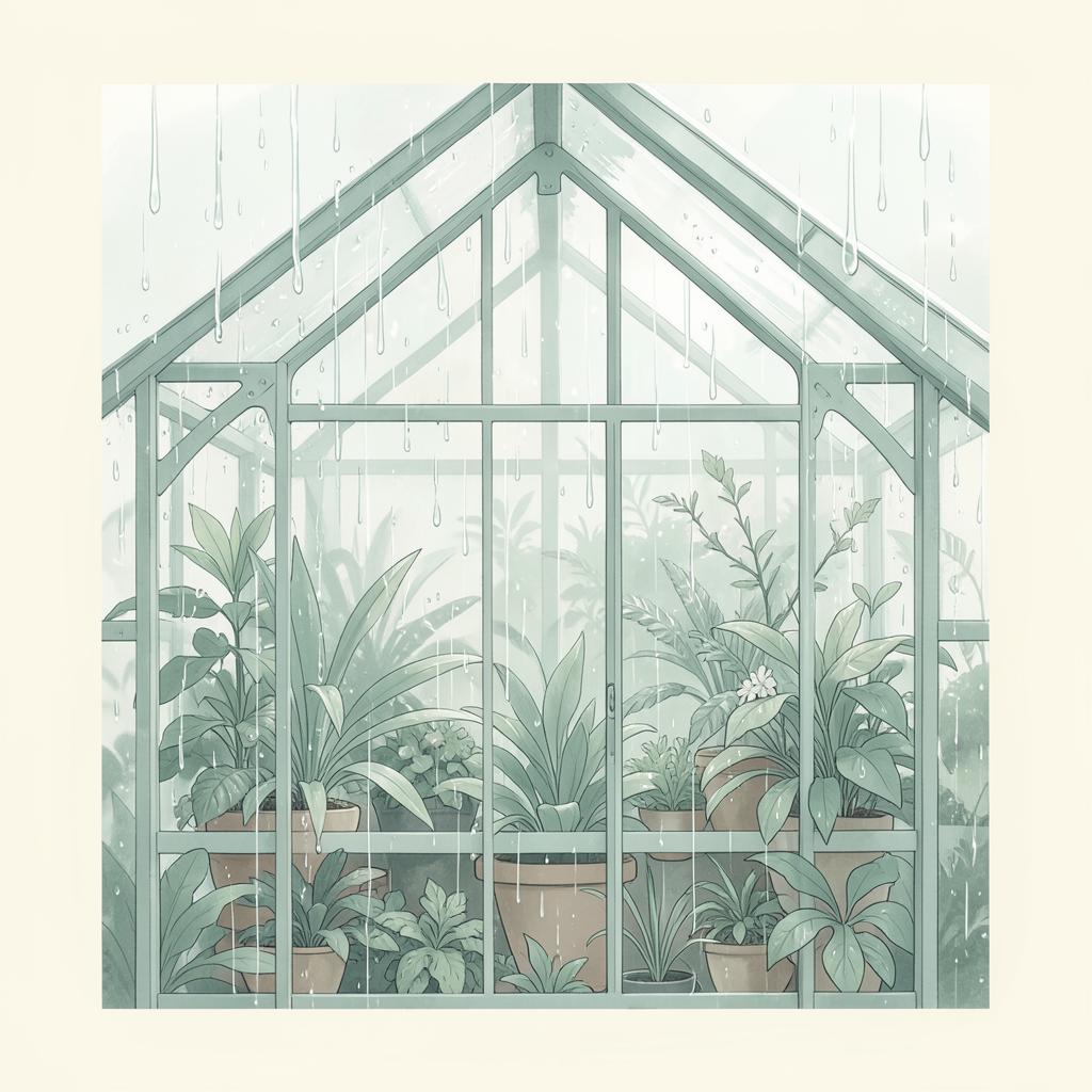 Soundscape: Greenhouse Rain (60 min)
